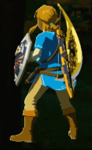 zelda botw gif|zelda opening chest gif.